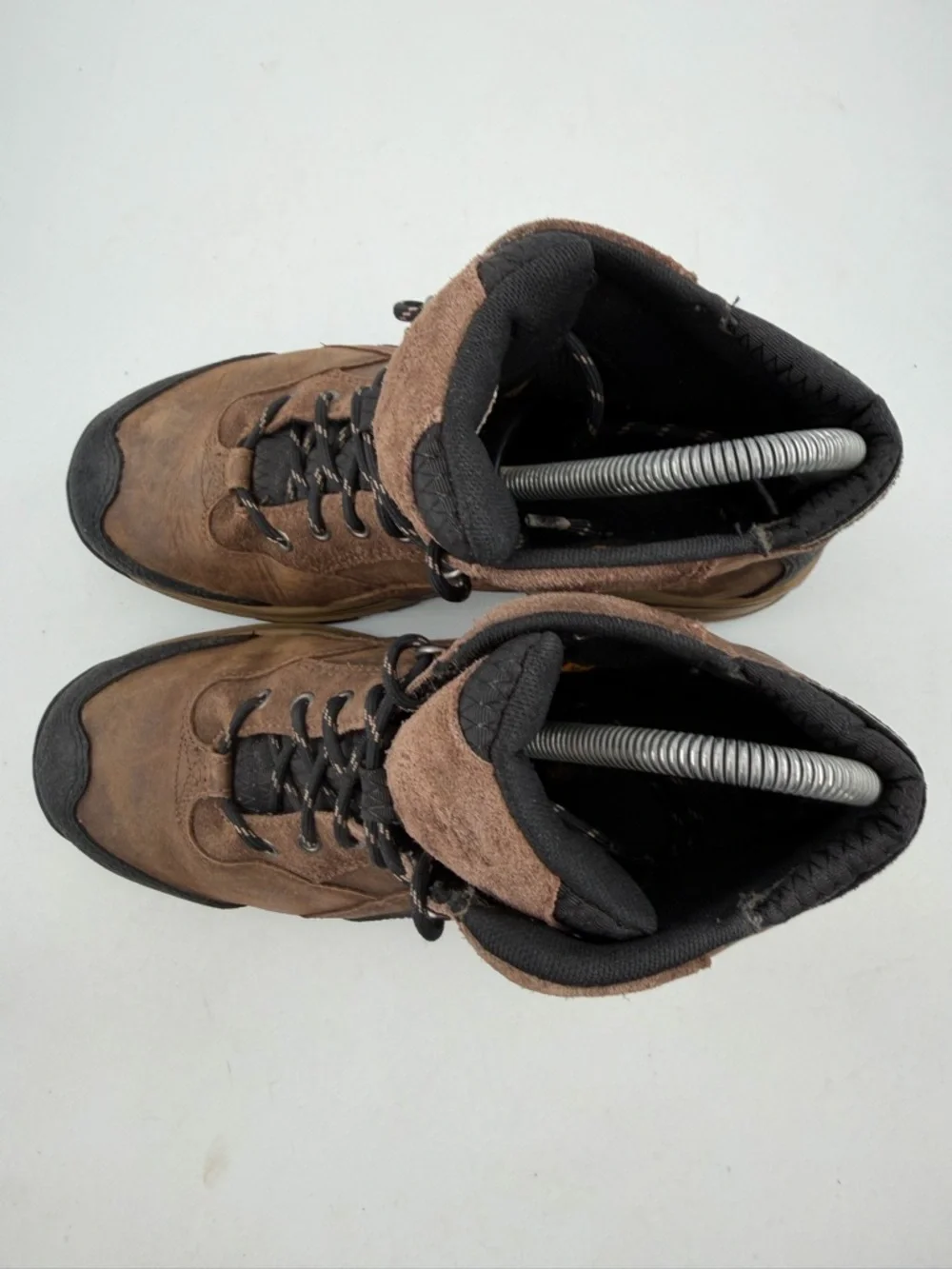 Timberland Boy’s Backroads Brown Leather - SZ 4.5 - Lace-Up Hiking Boots